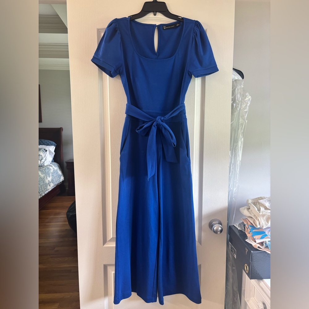 Elegant Blue Jumpsuit